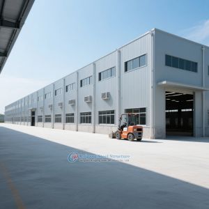 China Metal Material Steel Prefab PEB Steel Structure House for Warehouse Building on sale