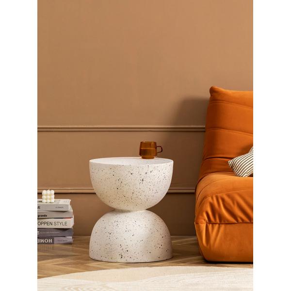 Modern Italian Circular Hotel Marble Coffee Table 40cm*40cm