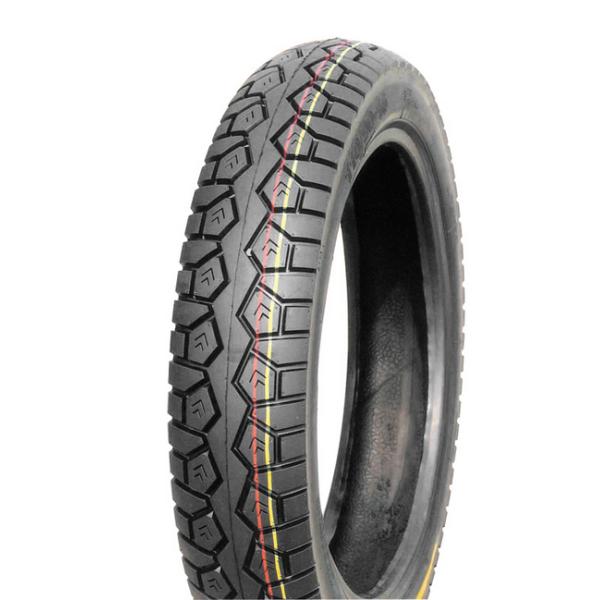 Strong Radial Motorcycle Tires , Custom Size Dual Compound Motorcycle Tires