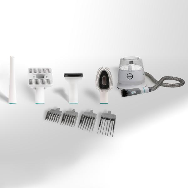 5 in 1 Handheld Pro Pet Groomer Hair Vacuum Cleaner Pet Grooming Kit Tools for Dogs and Cats