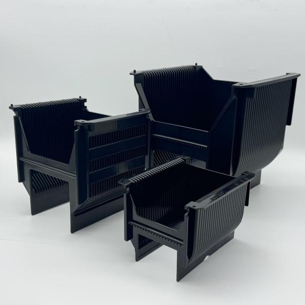 Customizable Anti-static PP 100mm Wafer Cassettes For Wafer Shipping
