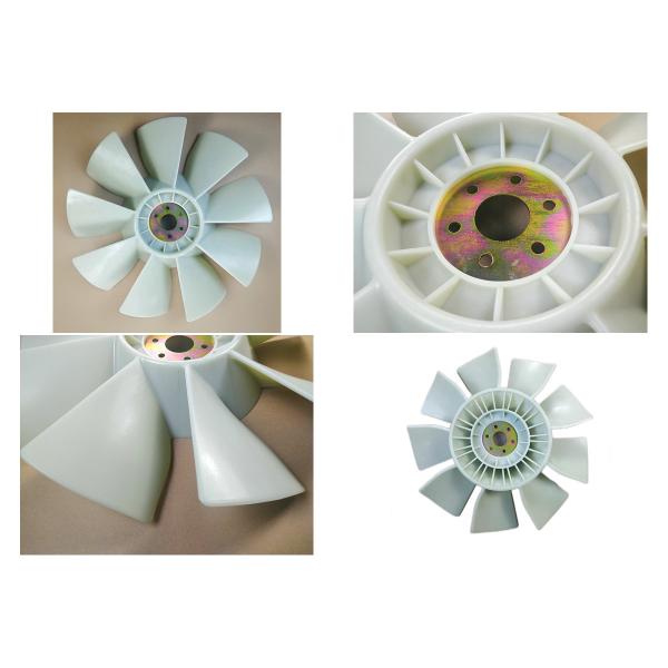 Excavator Diesel Cooling Fan Blade 6 Holes 9 Blades 6D102 Construction Machinery Parts