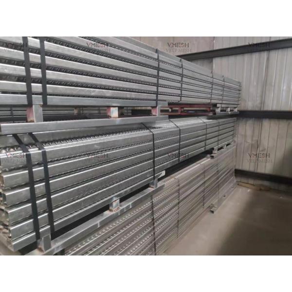 Round Holes Galvanized Steel Plank Grating Perforated Anticorrosion