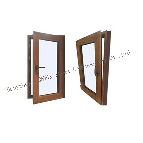 Modern Minimalist 70 series Aluminum Storm Windows , 5mm 9A 5mm Tilt And Turn Windows