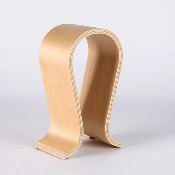 Multipurpose Display Stand Wooden Headset Holder Home Decoration