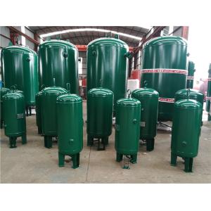 Buy cheap 400 Gallon Vertical Industrial Compressed Air Receiver Tanks High Temperature from wholesalers