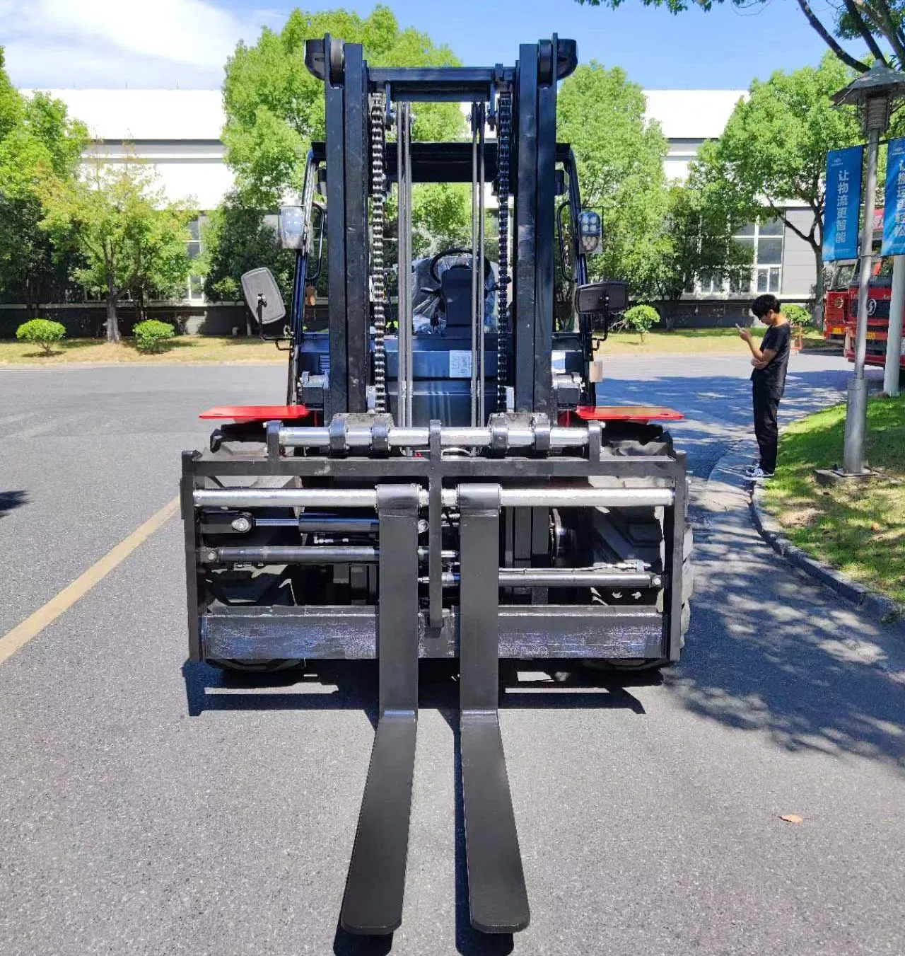 Hangcha 5ton off-Road Rough Terrain Forklift 2WD 4WD