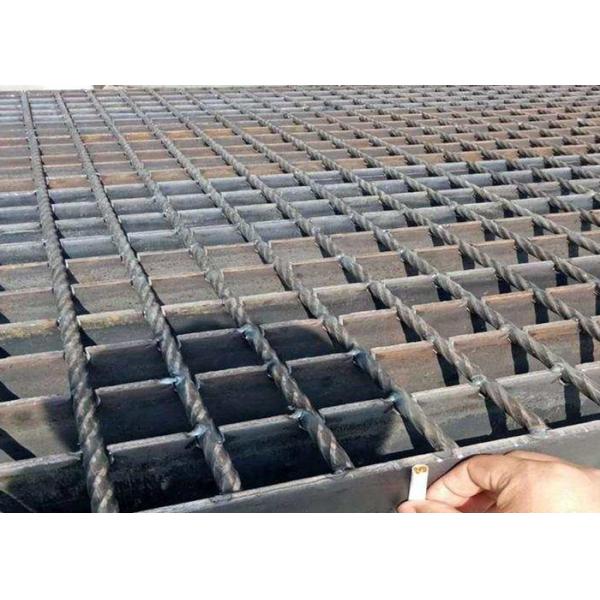 Hot Dipped Galvanized Steel Grating / Heavy Duty Metal Grid Bearing Significant