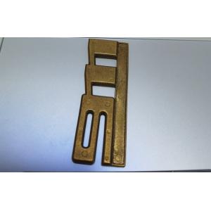Grounding Reach Copper Injection Molding Parts Tumbled Finish