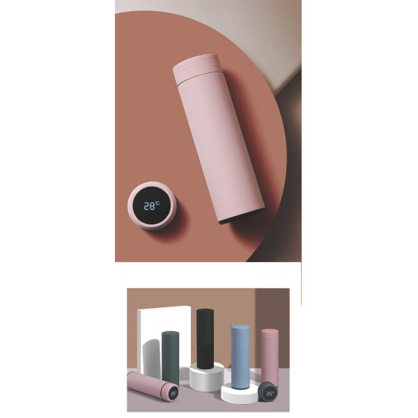 Smart Vacuum Insulated Water Bottle With Led Temperature Display