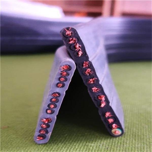Flat crane cables, lifter cable, Flat lifter cable, Echu cable factory, Flat Traveling Cable for Lifter