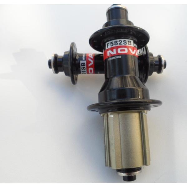 Light Novatec A291SB/F482SB aluminum hubs for road bike Shimano Cassette 20/24 holes with quick release