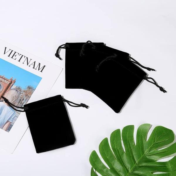 Shockproof protective &Storgae Reusable durable soft lightweight velvet jewelry bag