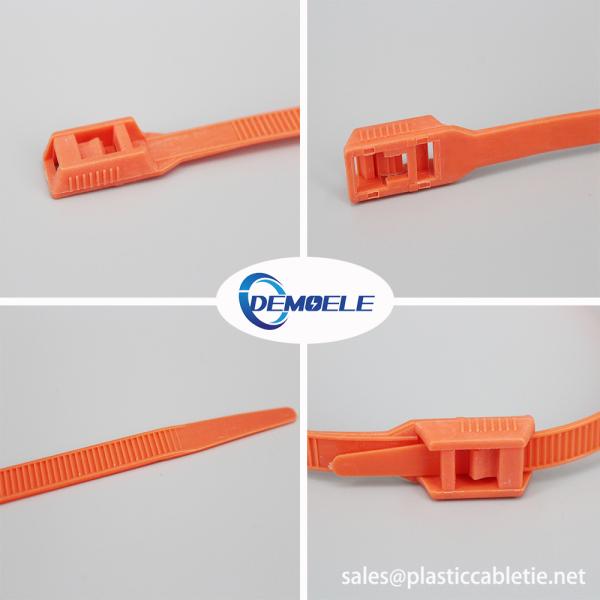 DM-8*350mm red blue yellow pink orange color plastic playground equipment cable ties accessories