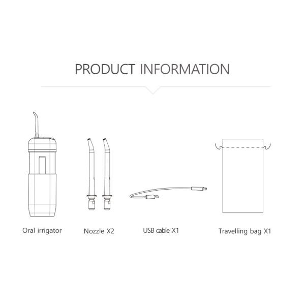 Rechargeable Small Water Flosser