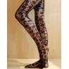 Buy cheap ODM Shaping Permeable Sexy Girls Long Socks Black Printed from wholesalers