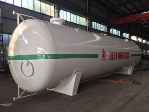 Quality 30 Tons LPG Bulk Storage Tank , 60000 Liters Mobile Lpg Filling Station Tank wholesale