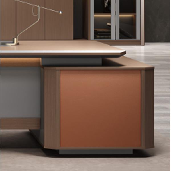 L Shape Director Manger Ceo Boss Desk Executive Large Office Desk Set