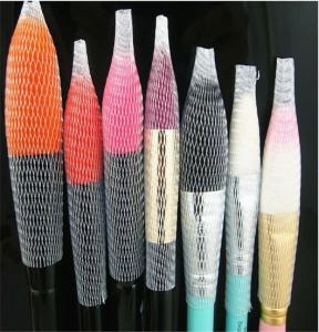 Quality Makeup Brush Protective Mesh Sleeving , Mesh Sleeve Plastic Tube Netting PE Material wholesale