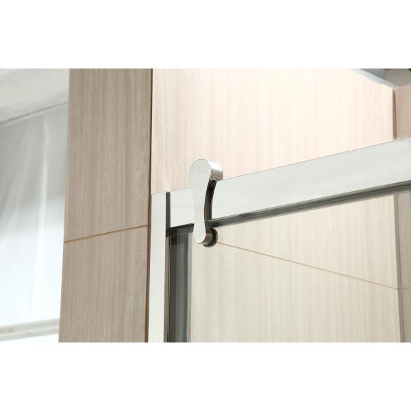 Hinge tempered glass shower doors,unique hinge shower door,tempered shower enclosure