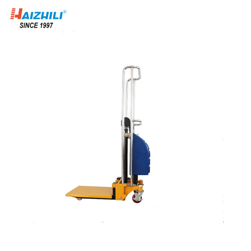 1300mm 400kg Light Duty Forklift With Adjustable Fork Built In Overload Value