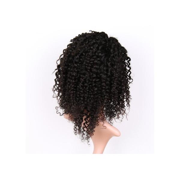 Ture To Length Hair Full Lace Wig Kinky Curl Middle & Free Part Customize