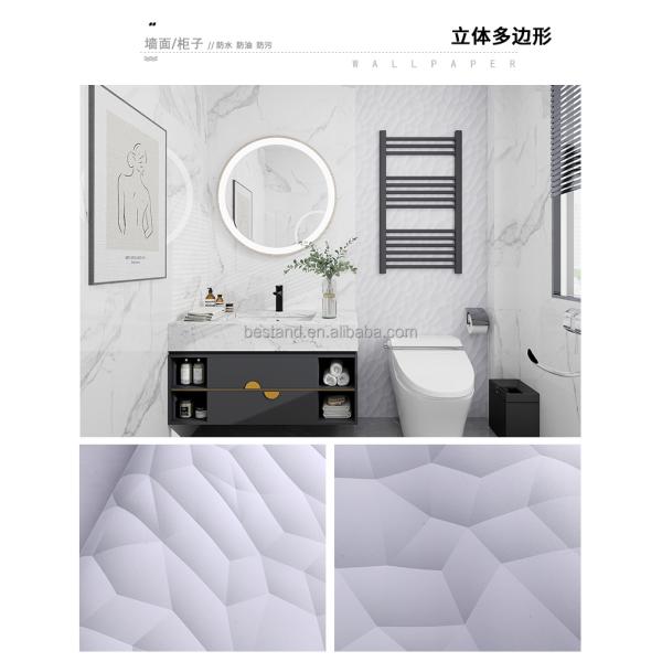 PVC Vinyl Peel And Stick Botanical Wallpaper 60cm Self Adhesive Wallpaper Flowers