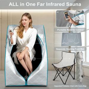 Quality Full Body Healthy Care Body Slimming Portable Infrared Sauna One Person wholesale