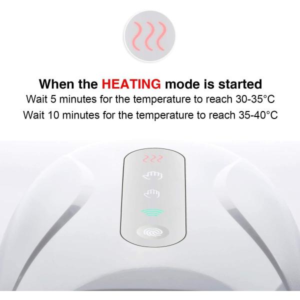 Air Bag Pressure Battery Operated Hand Massager 1800mAh For Arthritis