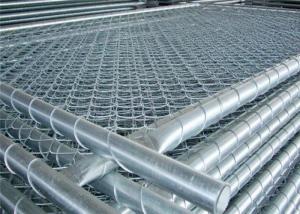 Quality Outdoor Steel Wire Mesh Fence Galvanized Chain Link Fence Height 1.8mm wholesale