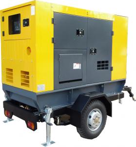 Quality 220 Volt 380 Volt 400 Kva DG Set Mobile Trailer Diesel Generator With Wheels wholesale