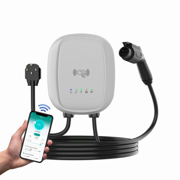 Portable 16A 32A AC EVSE EV Charger Wallbox 3.5KW 7KW Electric Vehicle Car Charger