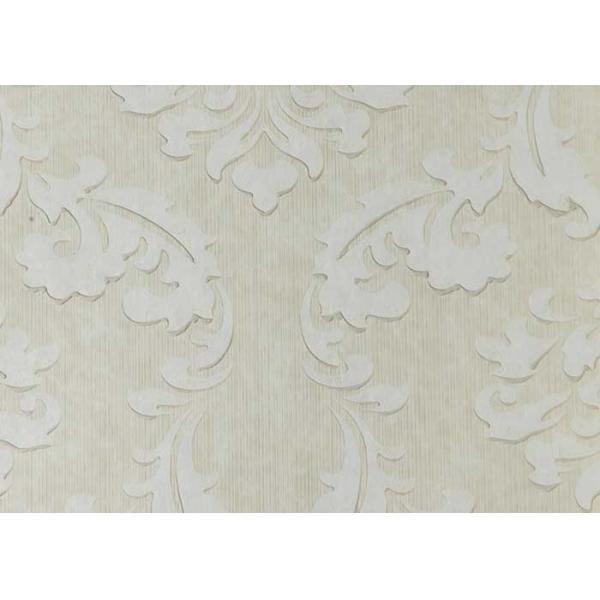 Floral decoration contemporary bedroom wallpaper , Nonwoven modern wallpaper for bedroom