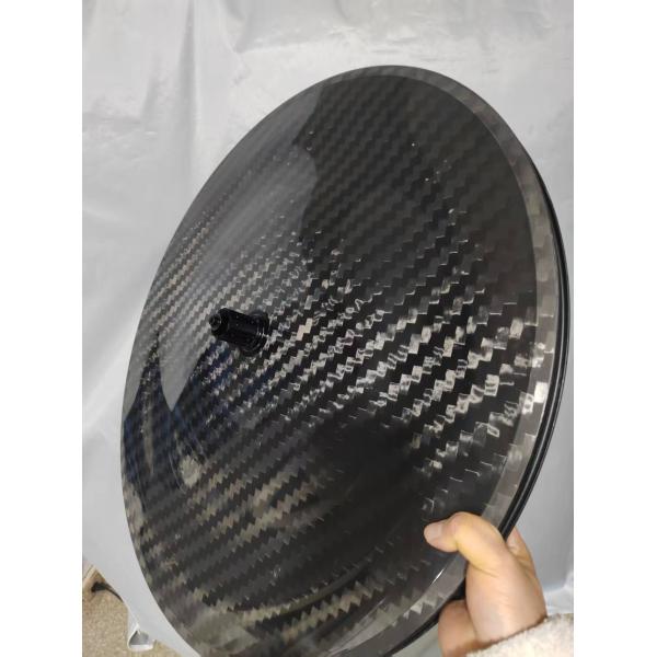 Glossy Finish Toray T800 Carbon Fiber Disc Wheels 28MM Width Tubeless Tubular Road Wheelset With Disc Brake