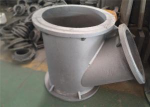 China High Strength Carbon Steel Casting , Carbon Steel Tee For Railway / Bridge Industrial on sale