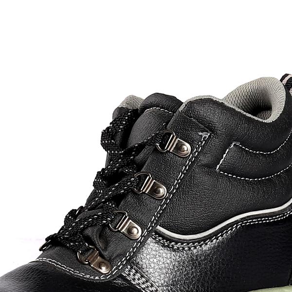 Factory Steel Toe and Steel Plate Work Boots Anti Slip Oil Resistance Waterproof Safety Shoes