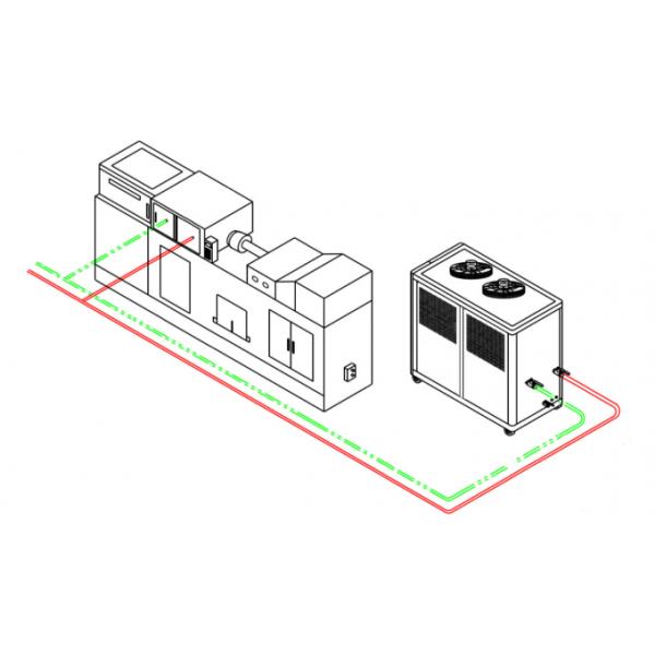  Low Temperature Chiller , Scroll Air Cooled Industrial Chiller 0