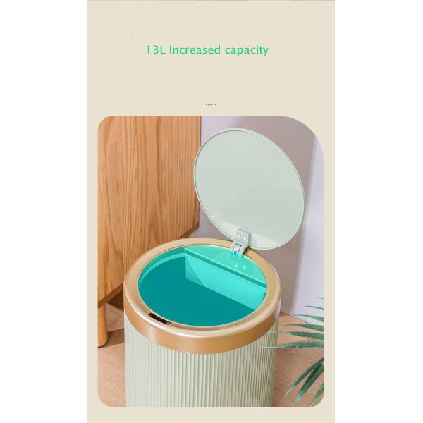 Trash Can Automatic Waterproof Smart Waste Bins Smart Sensor Trash Bin Small Plastic Trash Can