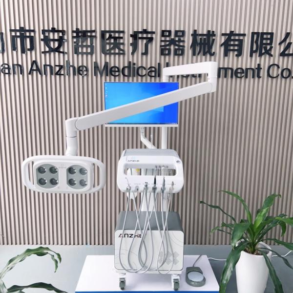 Anzhe Mobile Dental Operation Trolley Portable Mini Dental Delivery Cart Hot Sell Portable Dental Units for Clinic
