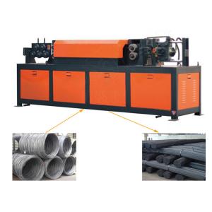 Quality Automatic Hydraulic Flat Steel Rebar Straightening Cutting Machine 160x66x95cm wholesale
