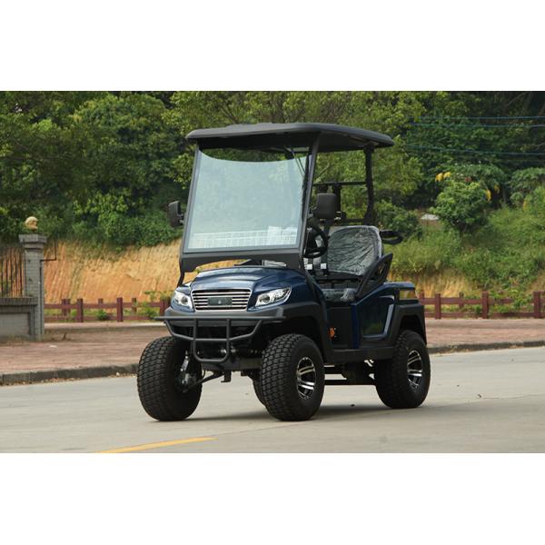 Four Wheels 2 Passengers Electric Golf Buggy 48V Battery Powered