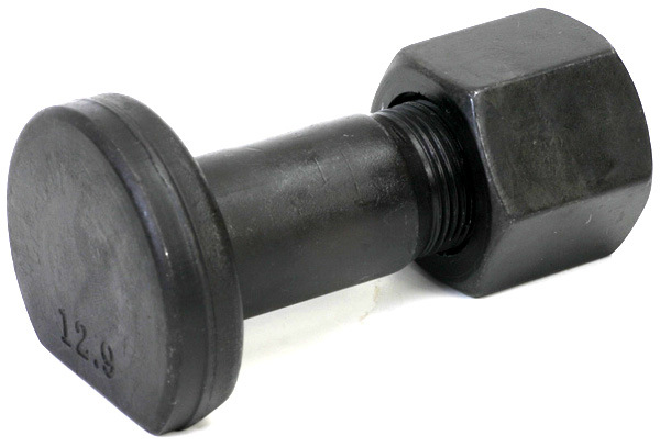Bulldozer segment bolt andnut D65,D85,D155 SD16,SD22,SD32 Hight strenth ,longlife Grade 12.9