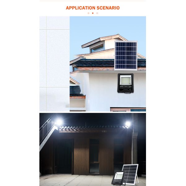 Super Bright Red and Blue Flash Waterproof 50 100 200 300 400 500 Watt Solar Led Flood Light