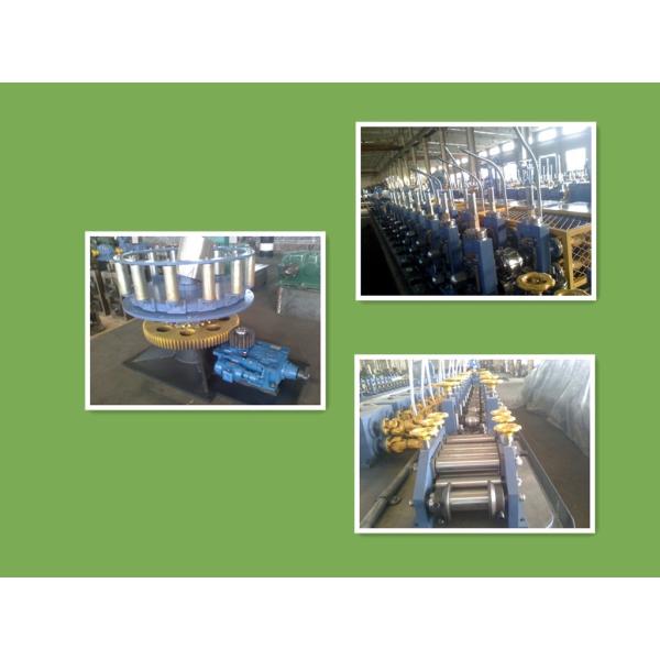 High Speed Steel Pipe Making Machine For Construction Pipe Safety