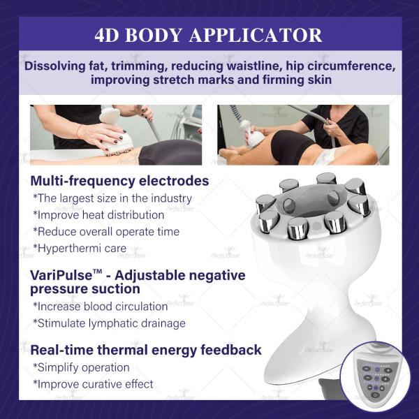 Venus Goddess Body Shape Slimming Machine with RF for Waist Line Decrease Loose Skin Toning