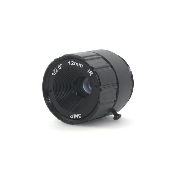 3Mega pixels 12mm CS lens IR Fixed CS Lens 1/3" CS F1.6 lens for CCTV Security Camera 12mm IR Fixed Security Camera Lens 3 Mega Pixels 1/3" F1.6 High Resolution