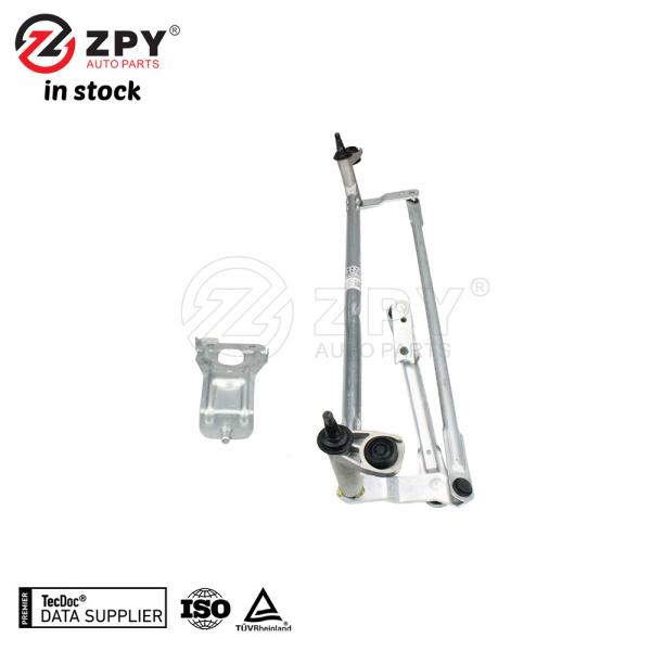 Wiper Motor Wiper Linkage Front For VW Jetta Golf 1K 03-09 1K1 955 023F