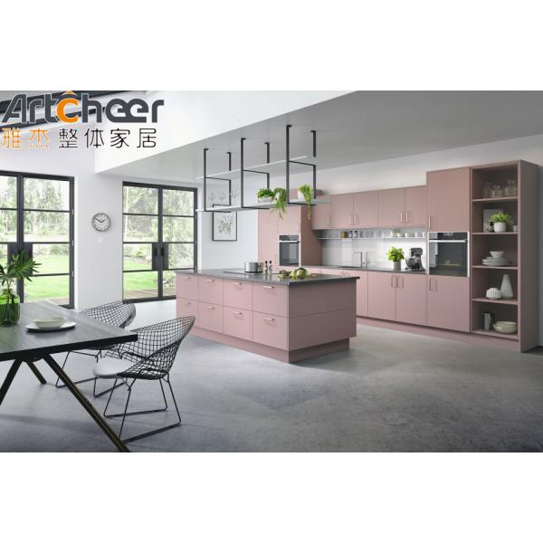 Mail Packing Wood Melamine Modern Furniture Kitchen Cabinet with E0 Grade Material