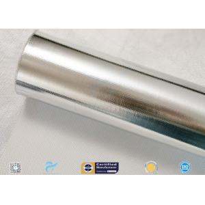 Thermal Insulation Aluminium Foil Singled Side Woven Fiberglass Fabric