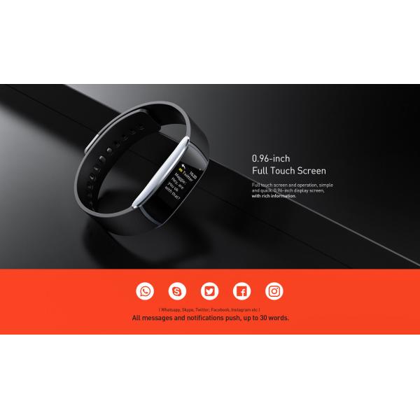 0.96 Inch TFT Color Screen Bluetooth Smart Bracelet